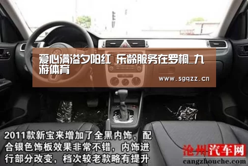 爱心满溢夕阳红 乐龄服务在罗桐_九游体育(图3) 九游体育